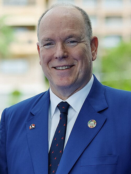 Portrait of Albert II of Monaco