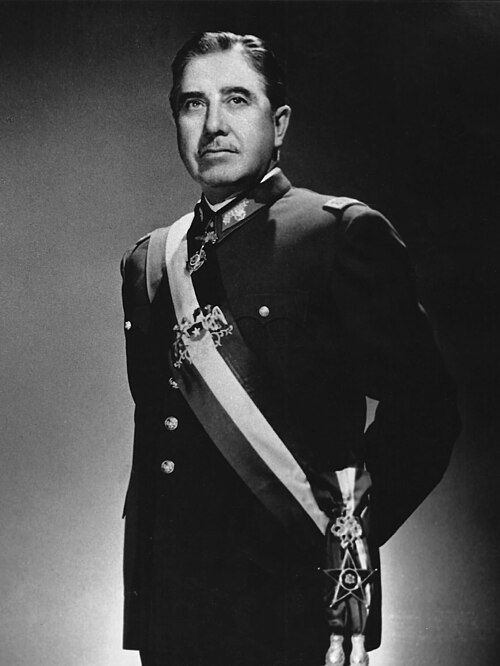 Portrait of Augusto Pinochet