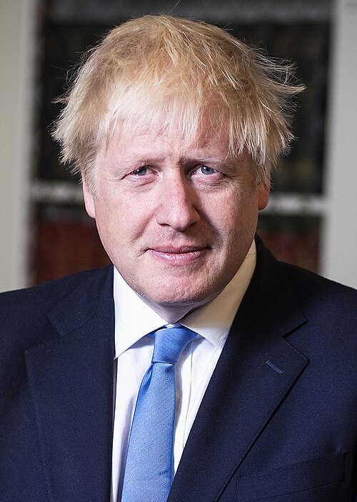 Portrait of Boris Johnson