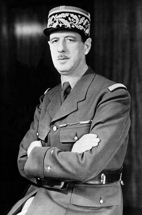 Portrait of Charles de Gaulle