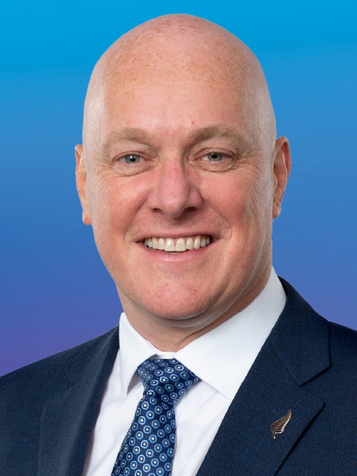 Portrait of Christopher Luxon