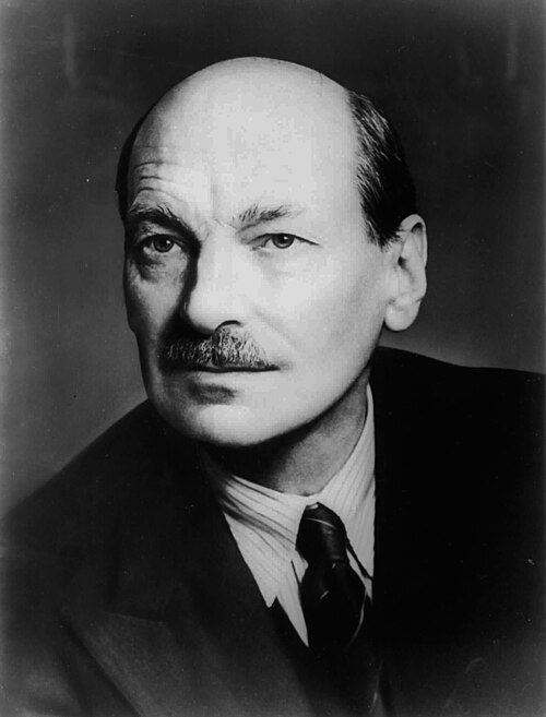 Portrait of Clement Attlee