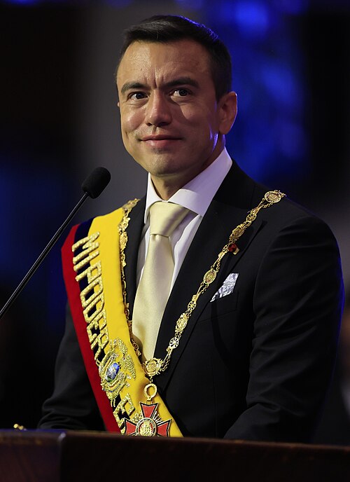 Portrait of Daniel Noboa