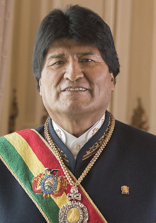 Portrait of Evo Morales