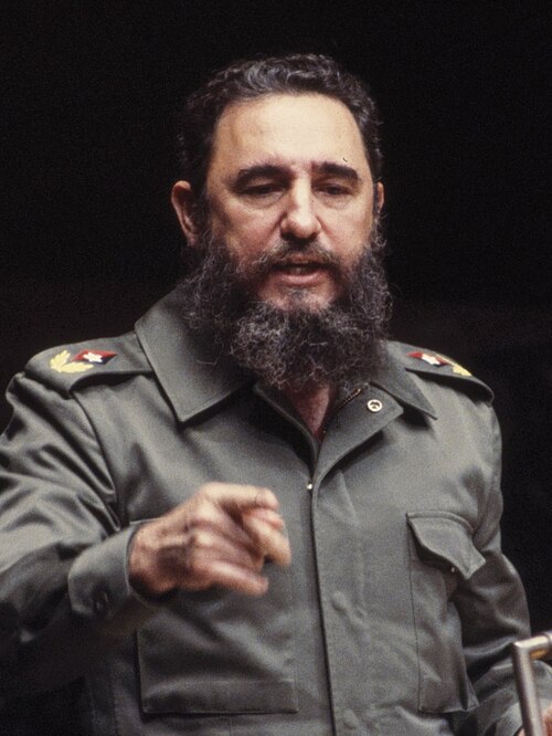 Portrait of Fidel Castro
