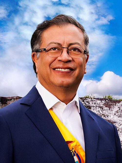 Portrait of Gustavo Petro