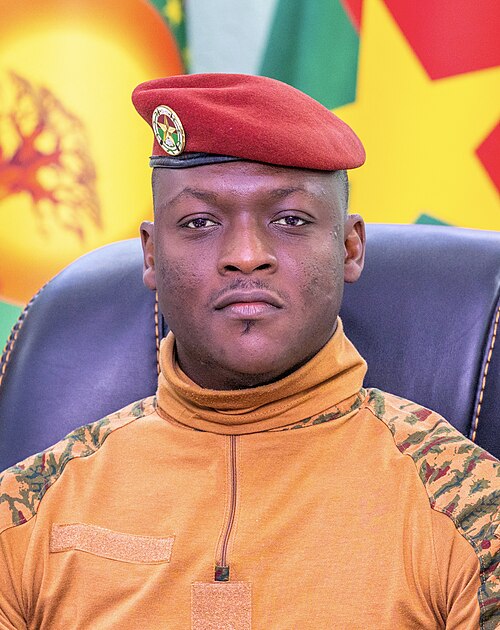 Portrait of Ibrahim Traoré