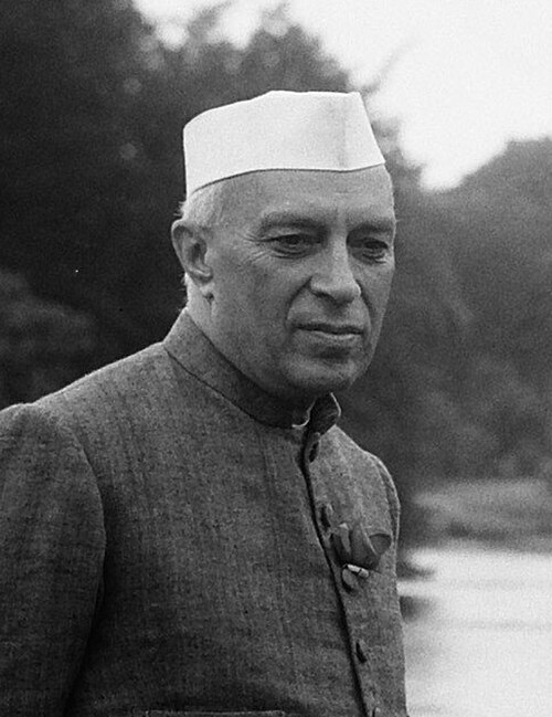 Portrait of Jawaharlal Nehru