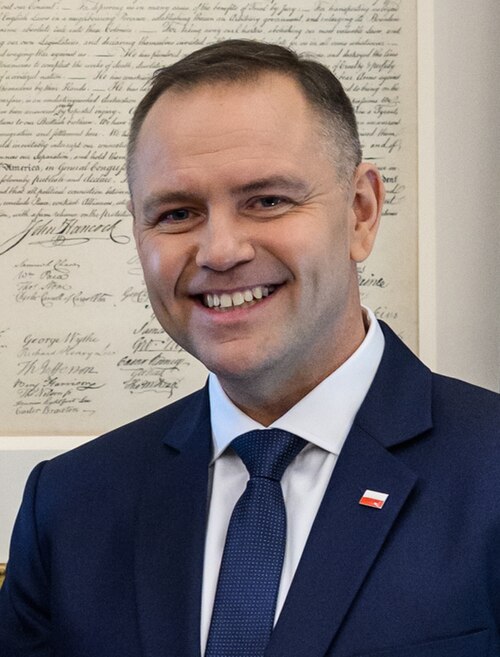 Portrait of Karol Nawrocki