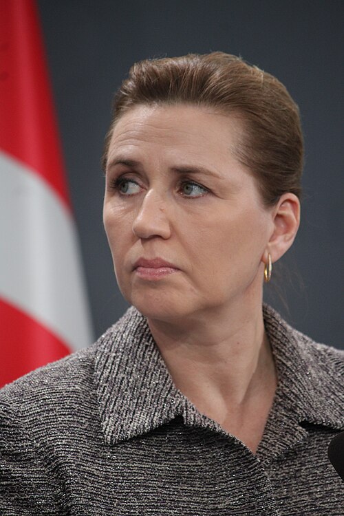 Portrait of Mette Frederiksen