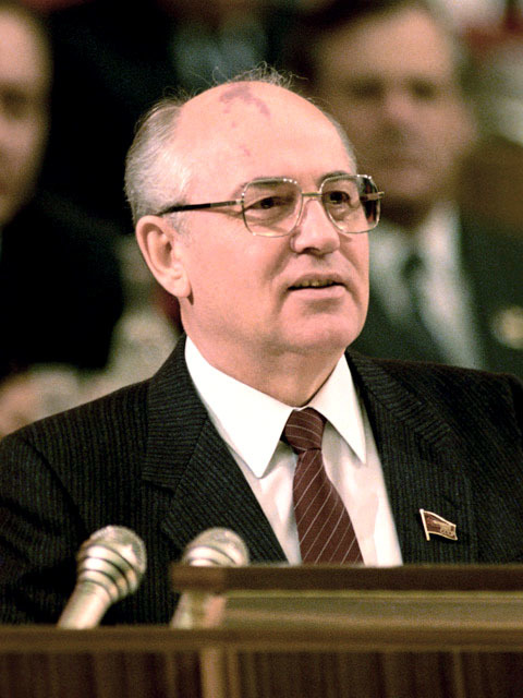 Portrait of Mikhail Gorbachev
