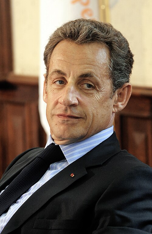 Portrait of Nicolas Sarkozy