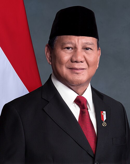 Portrait of Prabowo Subianto