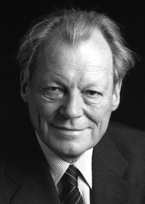 Portrait of Willy Brandt